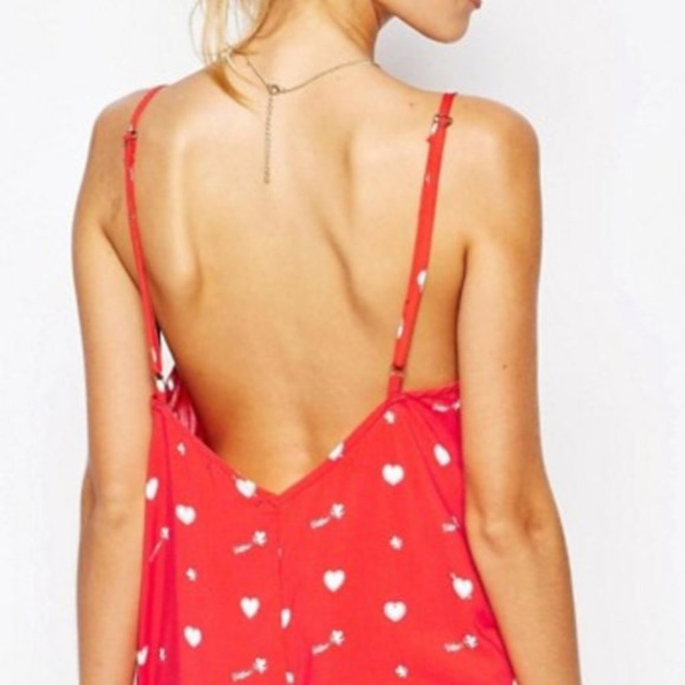 Wildfox Heart Ruffle Romper - Picture 4 of 11